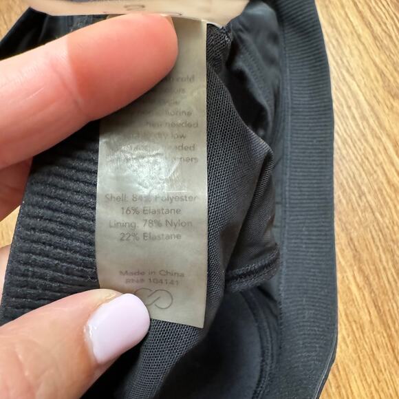 Calia by Carrie Underwood Fixed Cup Medium Support Sports Bra Black Size Small - Picture 6 of 6